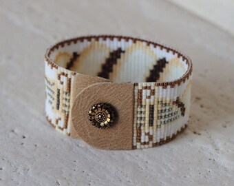 Gewebtes Barock Säulen Armband