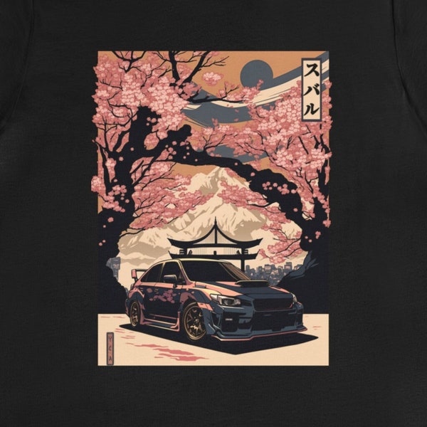 Subaru WRX STI Ukiyo-e Unisex Shirt