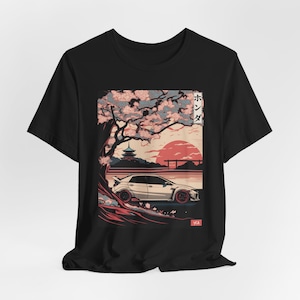 Honda Civic Type R Ukiyo-e Unisex Shirt