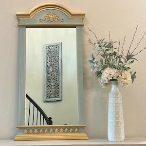 Antique French-Style Mirror| Ornate Wall Mirror