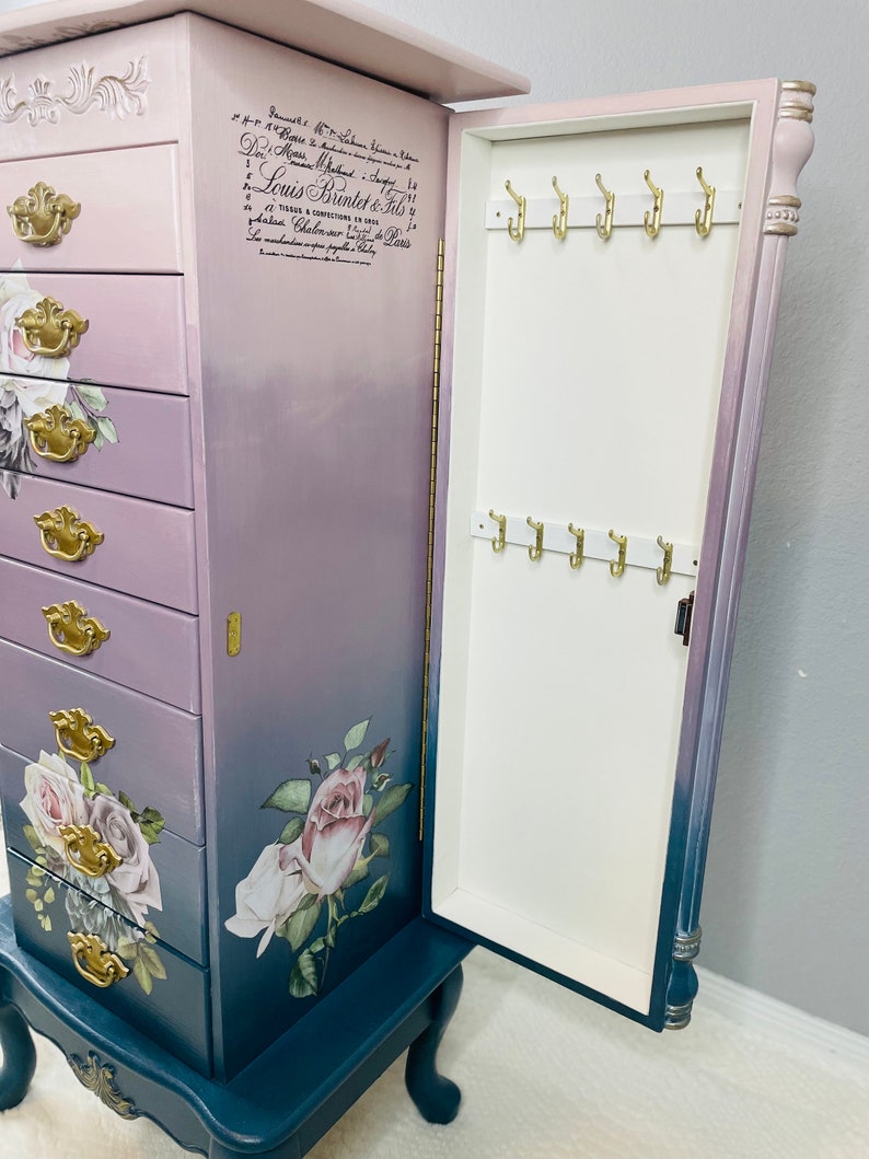 Vintage Dream Jewelry Armoire Etsy