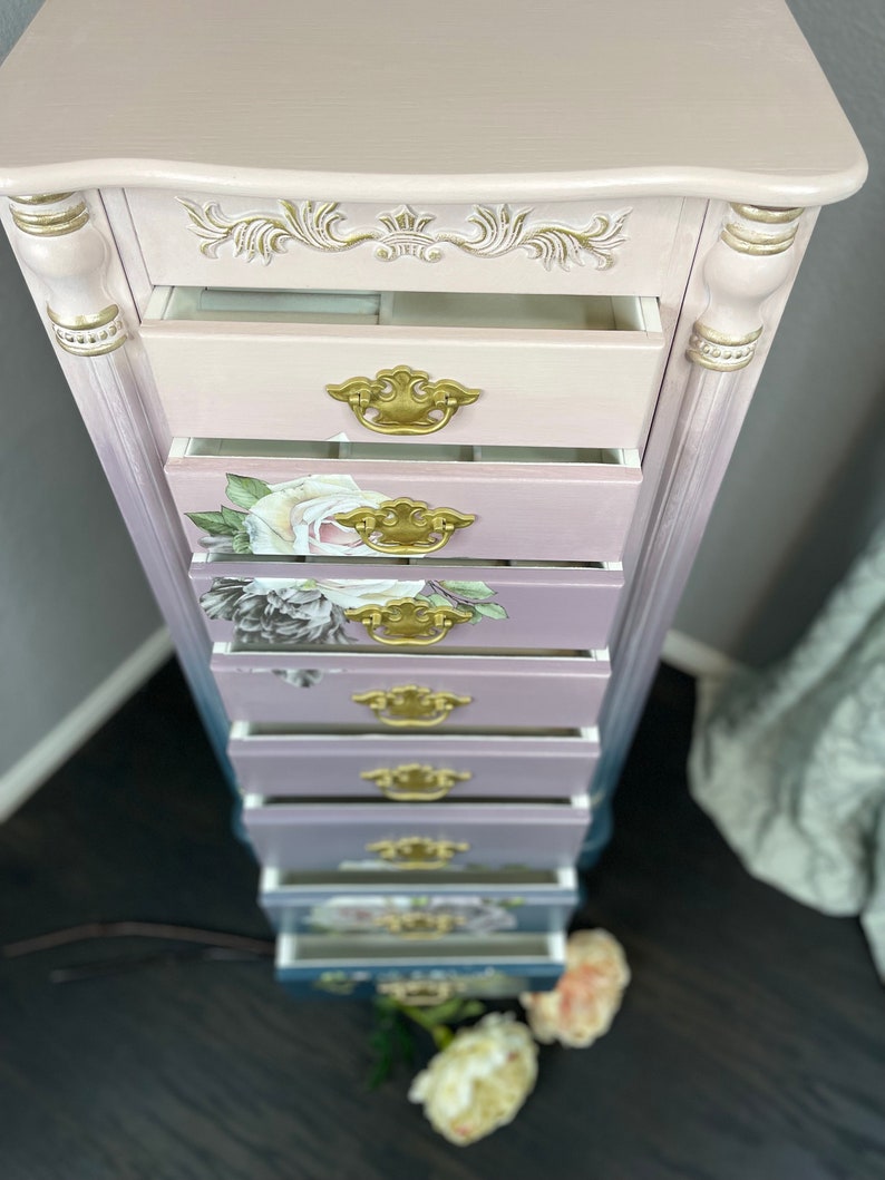 Vintage Dream Jewelry Armoire Etsy