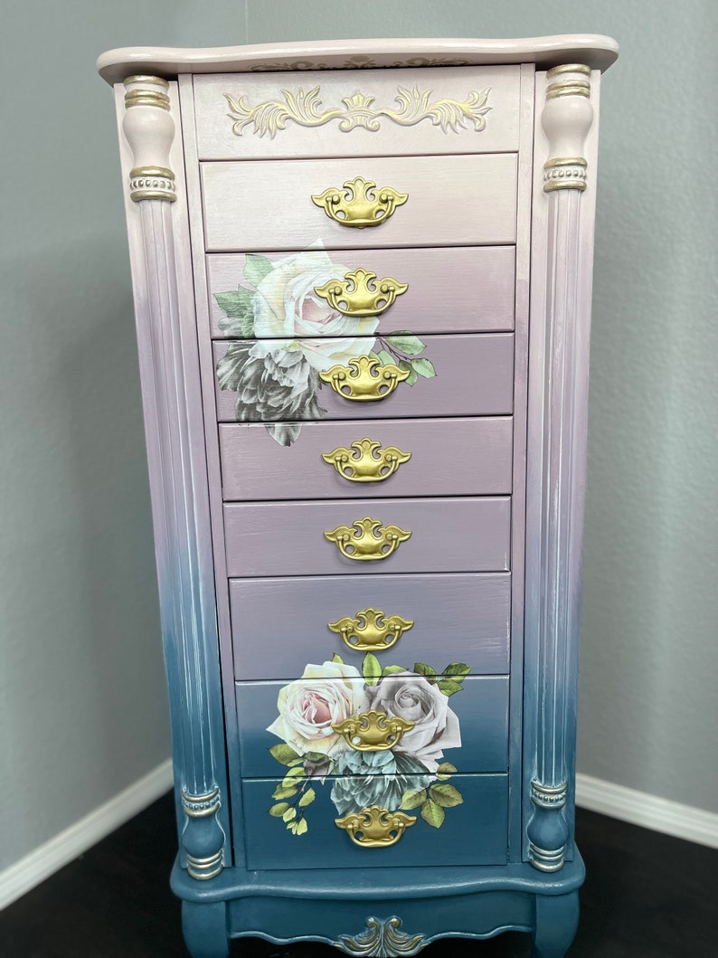 Vintage Dream Jewelry Armoire Etsy
