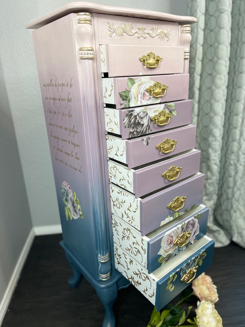 Vintage Dream Jewelry Armoire Etsy