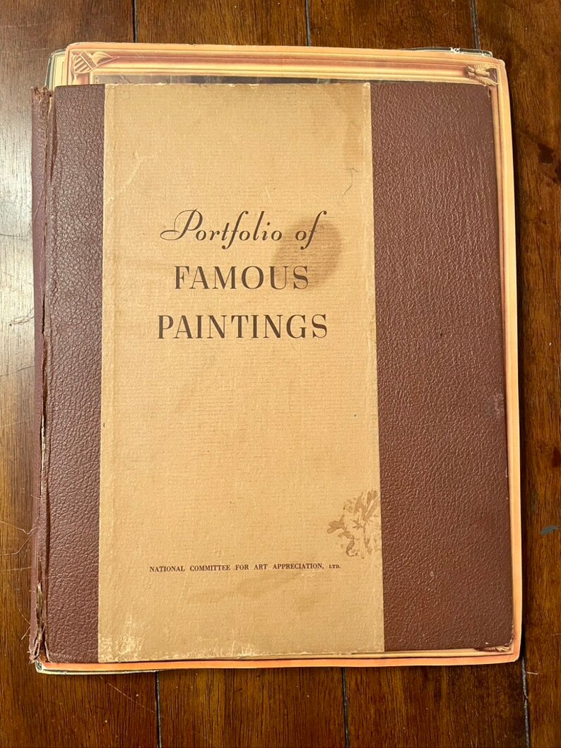 Portfolio of Famous Paintings 39 Art Prints National Committee