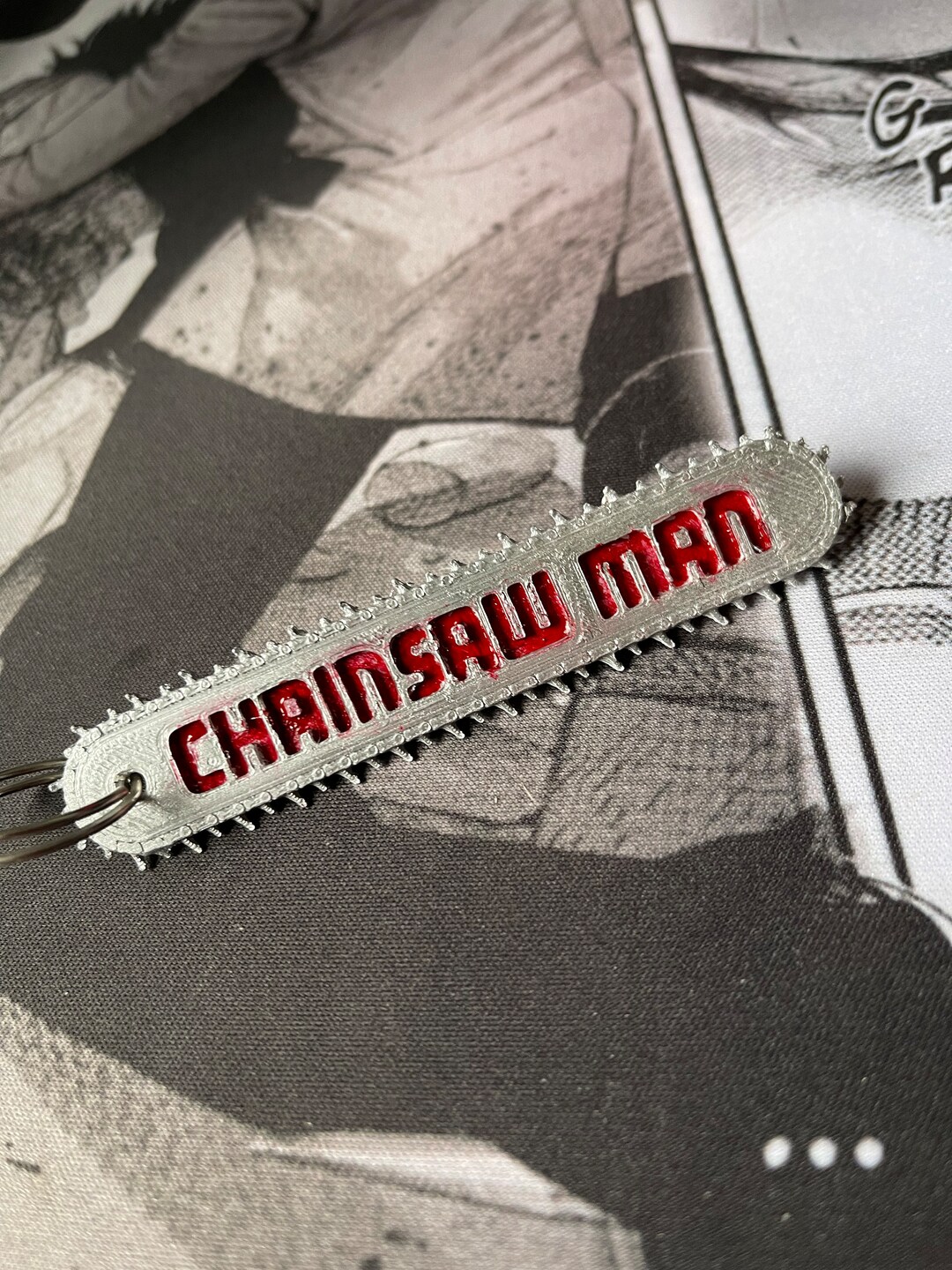 Chainsaw Man Chainsaw Keychains Etsy