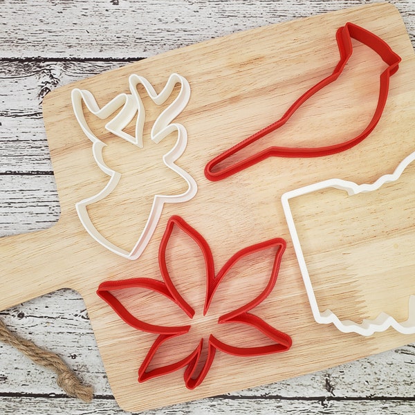 Ohio Themed Cookie Cutter - Food Cookie Cutters - Fondant Cutters - Polymer Clay Cutters - Cookie Cutters - Cutters