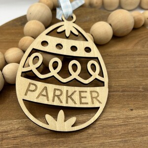 Personalized Easter Basket Tag, Easter Basket Stuffer, Easter Egg Basket Tag, Gift Tag, Nametag, Name Tag