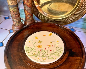 MCM Midcentury Jerry Abrams Associates Charcuterie or Cheese and Crackers Tray