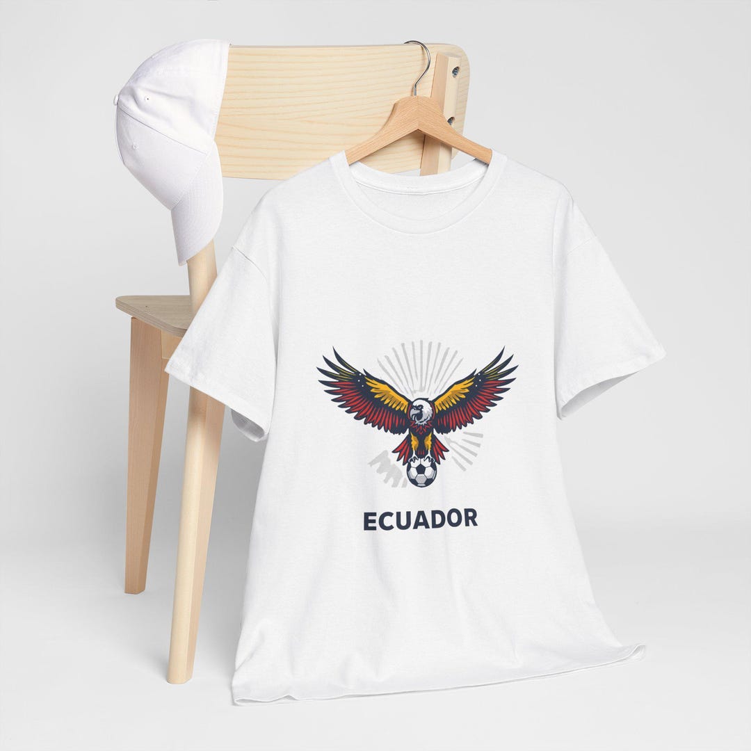 Ecuador Soccer T-shirt | Andean Condor Football Graphic Tee | Ecuador ...