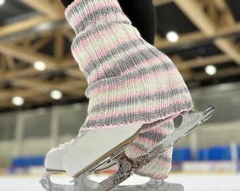 Tie Dye Knit Leg Warmers: Figure Skating, Dance, Yoga