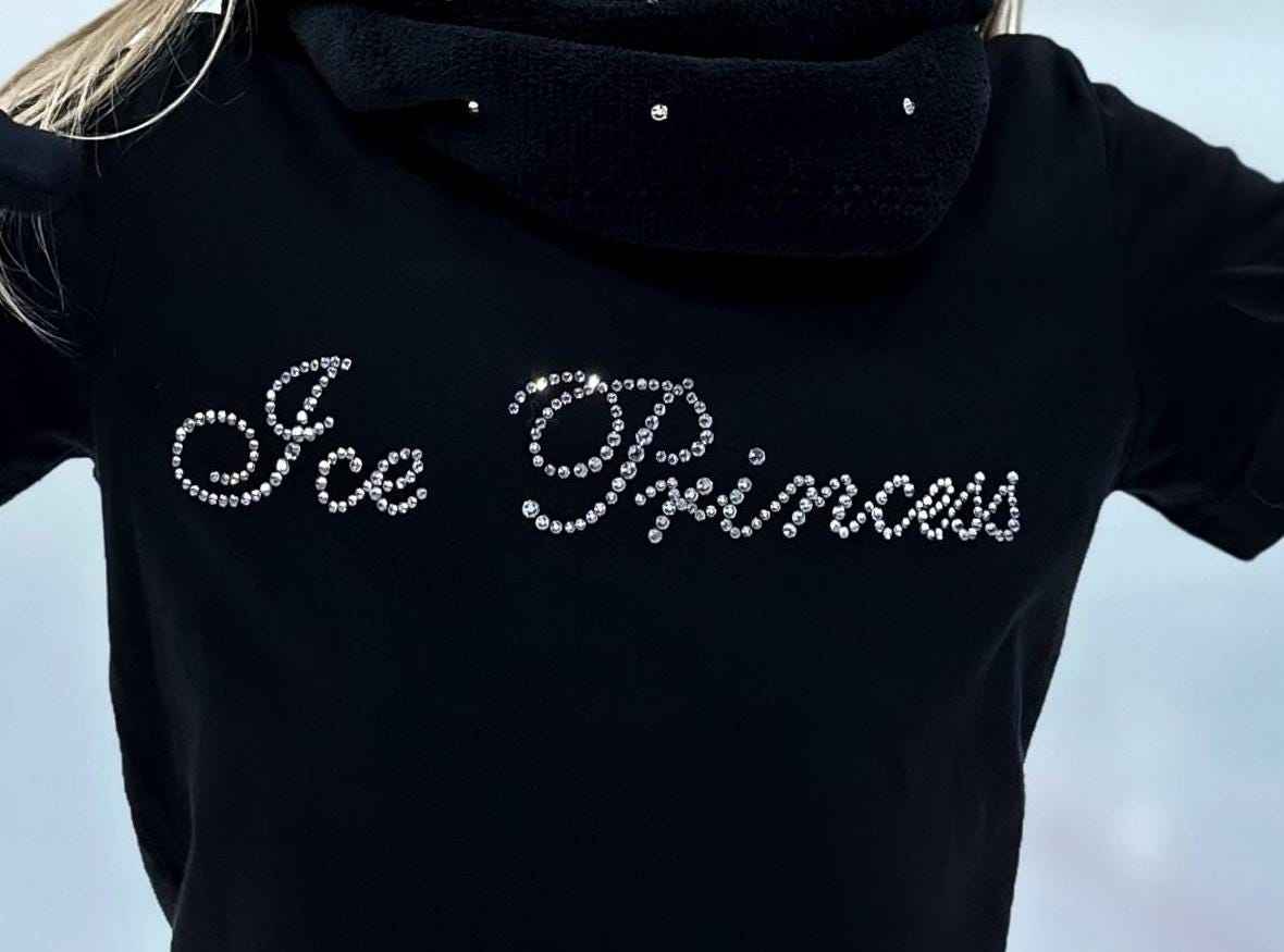 Regali Sport Invernali Maglietta Pattinaggio Artistico Regalo