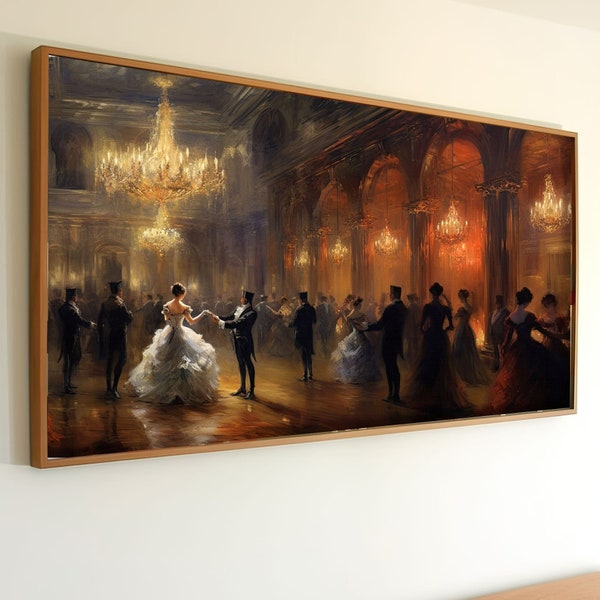 Wall Art Dance Print Art English Ball Room Art Digital Download Printable Wall Art English Part Printable DanceArt Vintage Style