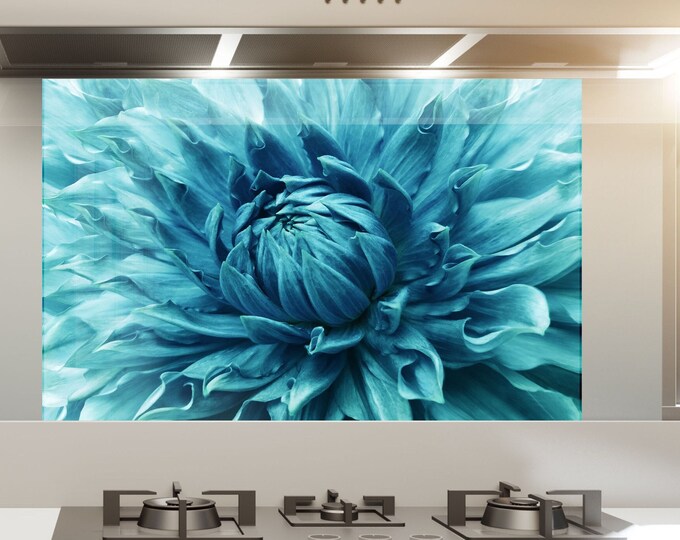 Kitchen Glass Splashback-Tempered Glass Backsplash Tile Kitchen Backsplash Tiles-Cooker Panel Waterproof-Modern Kitchen Wall Decor - oil
