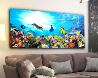 Tempered Glass Wall Art-Panoramic Wall Art-Wall Decor--Glass Printing-Extra Large Wall Art-Wall Hangings–Mega Size Panoramic Print-
