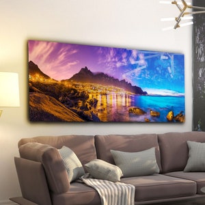 Tempered Glass Wall Art-Panoramic Wall Art-Wall Decor--Glass Printing-Extra Large Wall Art-Wall Hangings–Mega Size Panoramic Print-