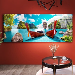 Tempered Glass Wall Art-Panoramic Wall Art-Wall Decor--Glass Printing-Extra Large Wall Art-Wall Hangings–Mega Size Panoramic Print-
