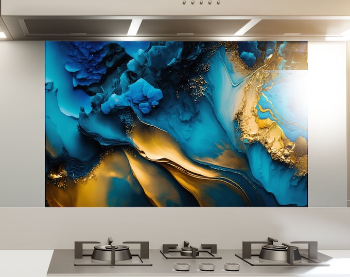 Tempered Glass Backsplash Design-Cooker Wall Backsplash Panel-Glass Splashback For Kitchen Panel Design