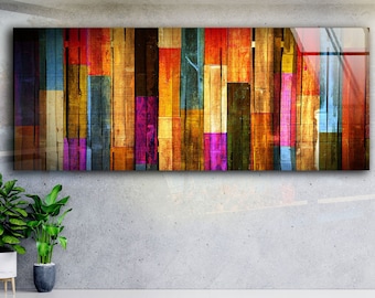 Tempered Glass Wall Art-Panoramic Wall Art-Wall Decor--Glass Printing-Extra Large Wall Art-Wall Hangings–Mega Size Panoramic Print-