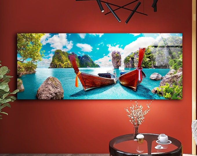 Tempered Glass Wall Art-Panoramic Wall Art-Wall Decor--Glass Printing-Extra Large Wall Art-Wall Hangings–Mega Size Panoramic Print-