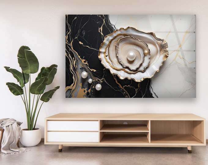 Tempered Glass Wall Art-Abstract Round Wall Art Gift-Abstract Wall Art-Tempered Glass Art-Glass Wall Decor-Glass Printing-Round Wall Decor