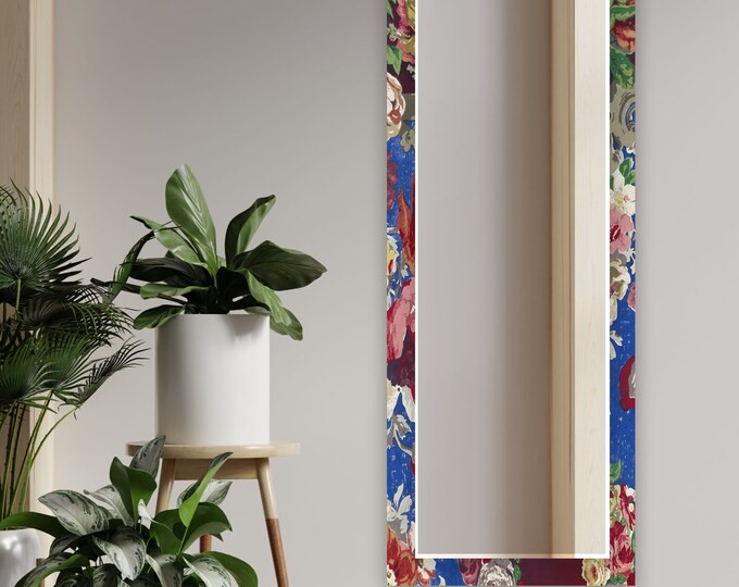 Tempered Glass Mirror, Large Wall Mirror, Aesthetic Mirror Decor,Unique Wall Mirror, Irregular Mirror, Asymmetrical Mirror, Bathroom Mirror