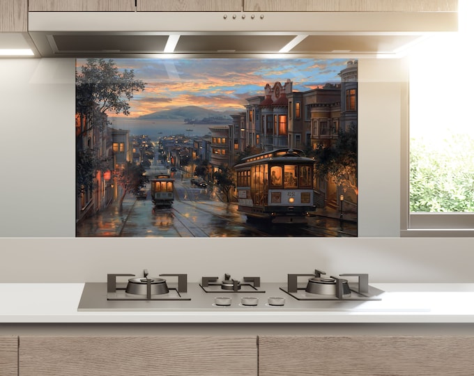 Backsplash Tile-Solid Tempered Glass Wall Protection-Kitchen Backsplash-Splashback Kitchen Decoration-Bathroom Backsplash