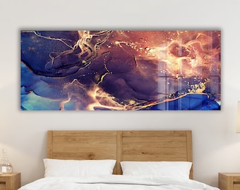 Tempered Glass Wall Art-Panoramic Wall Art-Wall Decor--Glass Printing-Extra Large Wall Art-Wall Hangings–Panoramic Print-