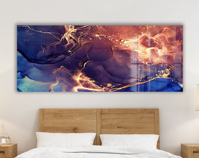 Tempered Glass Wall Art-Panoramic Wall Art-Wall Decor--Glass Printing-Extra Large Wall Art-Wall Hangings–Panoramic Print-