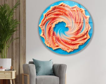 Tempered Glass Wall Art-Sea Wall Art -Sea Wall Decor-Glass Printing -Large Wall Art-Wall Hangings-