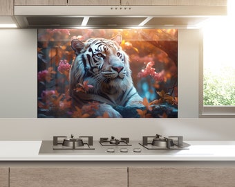 Tempered Glass Backsplash Design-Cooker Wall Backsplash Panel-Glass Splashback For Kitchen Panel Design