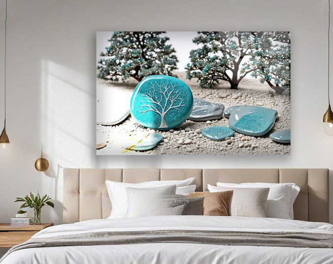 Tempered Glass Art-Glass Printing Art-Tempered Glass Wall Art-Glass Wall Decor-Abstract Flower Wall Art-Floral Wall Decor-Flower Home Decor