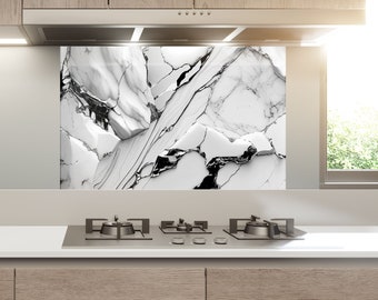 Backsplash Tile- Color Tempered Glass Wall Protection-Kitchen Backsplash-Splashback Kitchen Decoration-Bathroom Backsplash Stained Wall Art