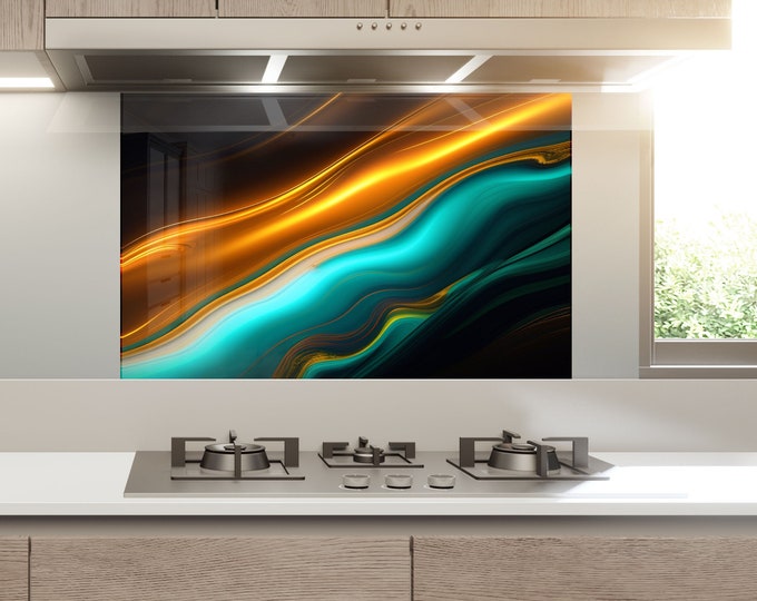 Tempered Glass Backsplash Design-Cooker Wall Backsplash Panel-Glass Splashback For Kitchen Panel Design