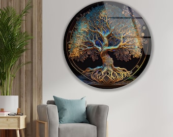 Tempered Glass Wall Art-Mega Size Glass Wall Decor-Office Wall Decor-Glass Wall Printing-World Wall Art-World Space Wall Art-Galaxy Wall Art