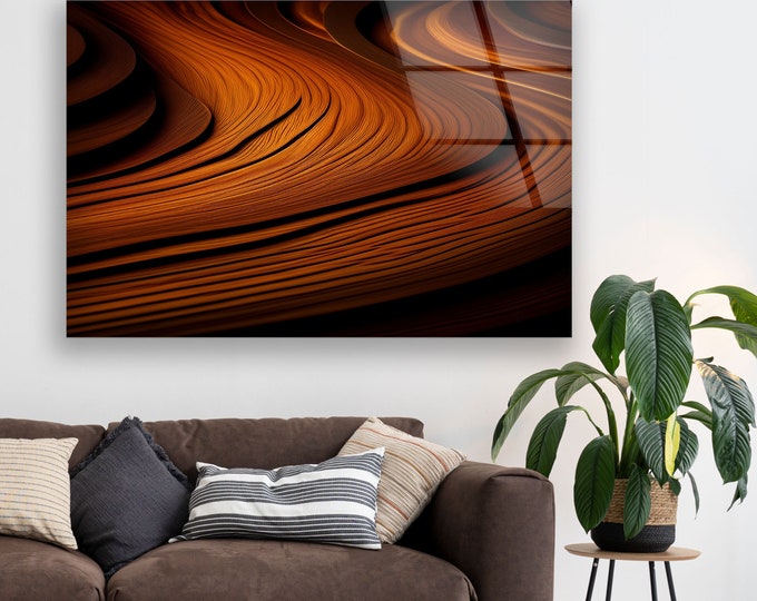 Tempered Glass Wall Art-Marble Wall Decor-Glass Printing-Wall Hangings-Abstract Wall Art-Gold Marble Wall Art Gifts for Her-