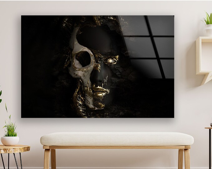Tempered Glass Framed Wall Art--Circle Wall Decor-Wall Hanging-Large Wall Art-Glass Printing-Glass Wall Art-Alcohol ink Wall Art