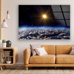Tempered Glass Wall Art-Wall Decor--Glass Printing-Large Wall Art-Wall Hangings- Christmas Gift Wall