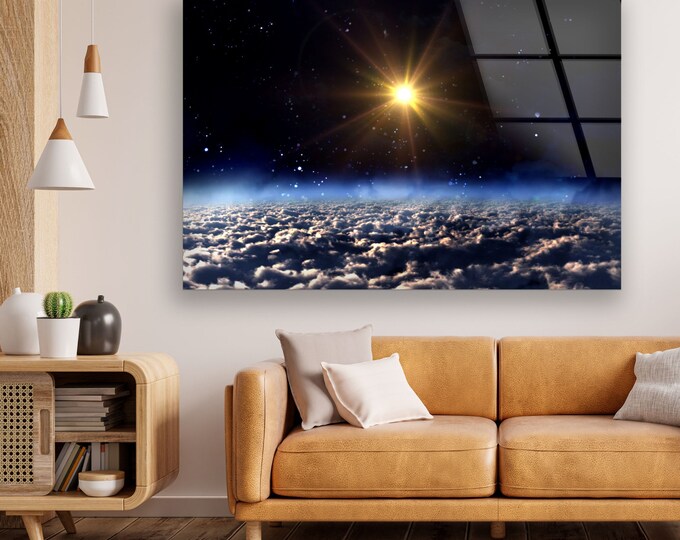 Tempered Glass Wall Art-Wall Decor--Glass Printing-Large Wall Art-Wall Hangings- Christmas Gift Wall
