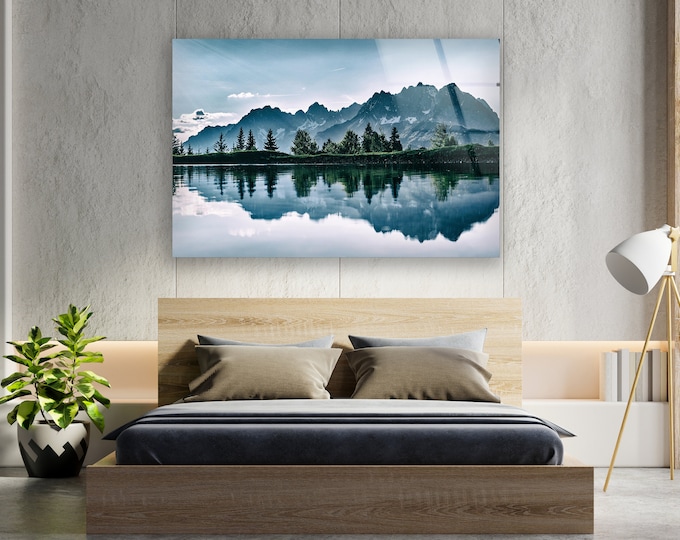 Extra Large Wall Art-Tempered Glass Printing Wall Decor-ation For Living Room