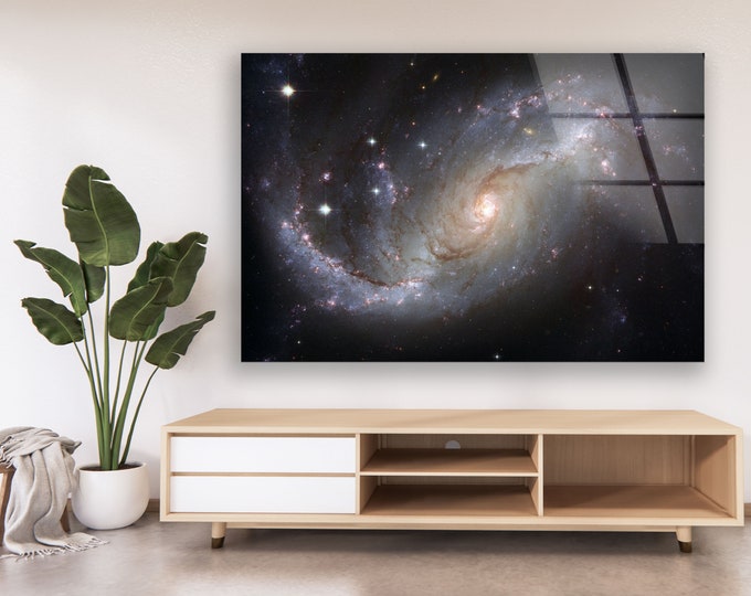 Tempered Glass Wall Art -Wall Art -Wall Decor - -Glass Printing -Large Wall Art -Wall Hangings -Abstract - Space wall art