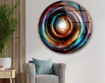 Tempered Glass Wall Art-Abstract Wall Art -Abstract Wall Decor-Glass Printing -Large Wall Art-Wall Hangings-