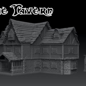 The Chapel - Dark Realms Medieval Scenery - RPG and Wargame