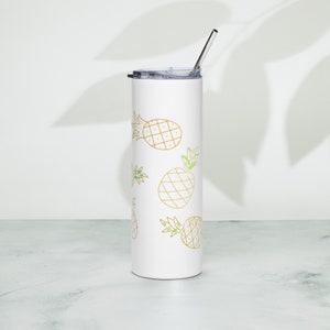 Pineapple Stainless steel tumbler