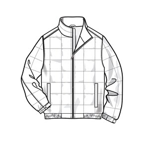 Black And White Drawing Of A Leather Jacket Outline Sketch Vector Leather  Jacket Drawing Leather Jacket Outline Leather Jacket Sketch PNG and  Vector with Transparent Background for Free Download