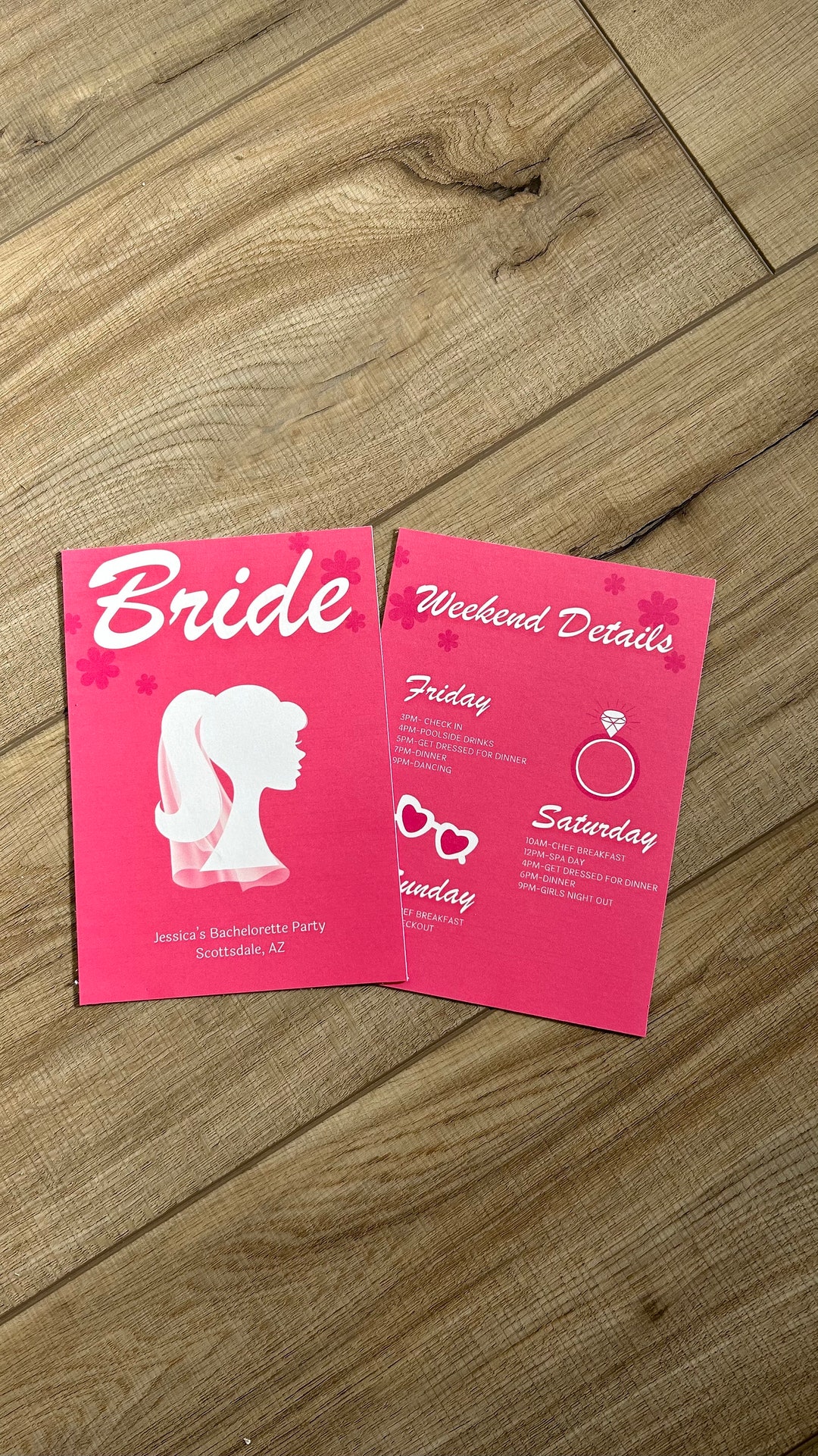 Bride Barbie Bach Itinerary Template Barbie Bach Theme Come on Barbie Bride Barbie Bach Itinerary Template Barbie Bach Theme Come on Barbie