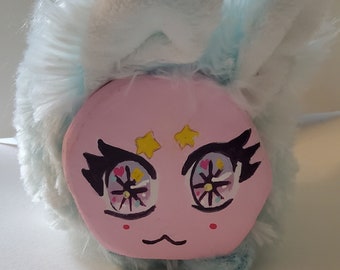 Rainbunny Twin Haze Starry Eyed Clay Face Plush