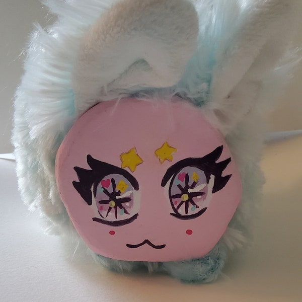 Rainbunny Twin Haze Starry Eyed Clay Face Plush