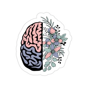 Mental Health Matters Sticker, Vinyl Inspirational Sticker, Spiritual ...