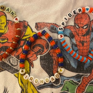 Irondad Fanfic Spider-Man Iron Man bracelets